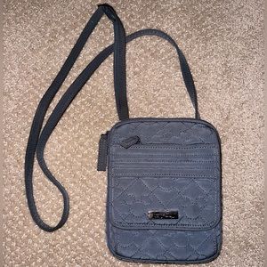 Vera Bradley Disney Mickey Mouse Blue Mini Hipster Crossbody Bag